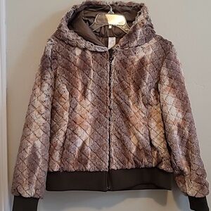 Vintage Ariat vintage faux fur, reversible coat